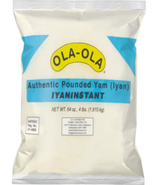 Ola-Ola Pounded Yam 4.5 kg  ( 10 pounds) X 1