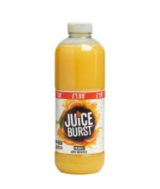 Juice burst orange juice 1L X 1