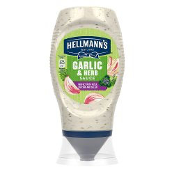 Hellmann’s Creamy Sauce Garlic & Herb 250 ml X 1