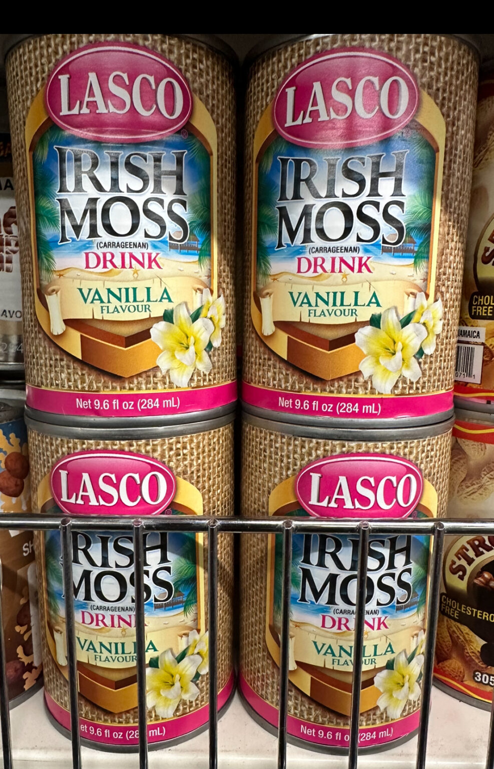 Lasco Irish Moss Vanilla Caribbean Drink 284Ml X 1 Bellair Farms International