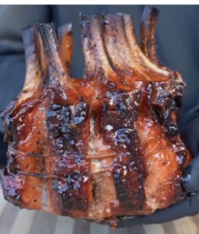 Jamaican style Crown Roast Pork served with a choice of Rice dish –  serves 6