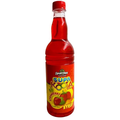 Spur Tree Supa Koola Strawberry Syrup 750ml X 1