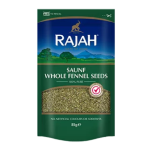 Rajah Saunf Whole Fennel Seeds 85G X 1