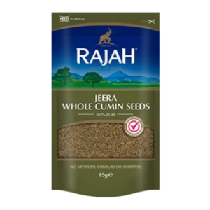Rajah Jeera Whole Cumin Seeds 85G X 1