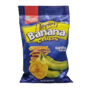 National Tropical Banana Chips Lightly Salted 85G X 1