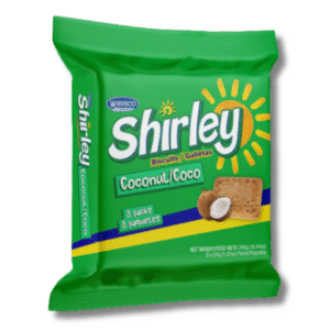Wibisco Shirley Biscuits Coconut 296G - (8 X 37G) X 1