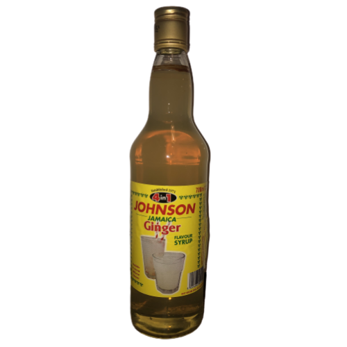 Johnson Jamaica Ginger Flavour Syrup 700Ml X 1 Bellair Farms