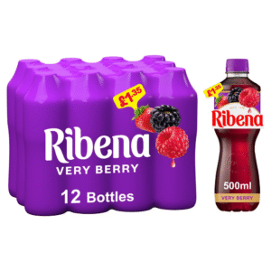 Ribena Very Berry Juice Drink 500ml × 12 × 1