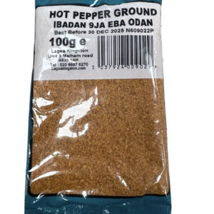 Ground Hot Pepper 100g X 1