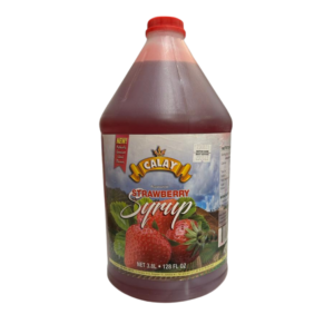 Calay Strawberry Flavoured Syrup 3.8 Litres  x 1
