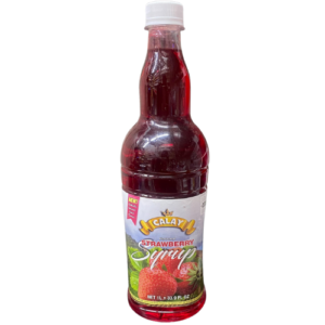 Calay Strawberry Flavoured Syrup 1litre x 1