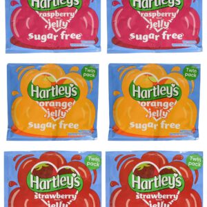 Hartleys Assorted Sugar free Jellies 23g  3 Twin pack  X 1