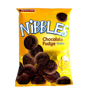 Nibbles Chocolate Fudge Cookies 60g  3Pack X 1