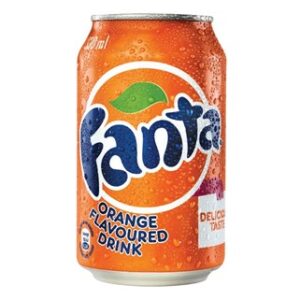 FANTA ORANGE CAN -  4X300ML X 1