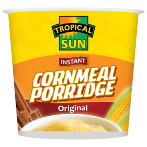 Instant Cornmeal Porridge 70G  - Original 6 Tubs   x 1