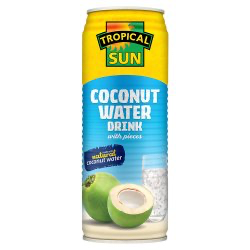 Tropical Sun Coconut Water Drink with Pieces 520ml × 12