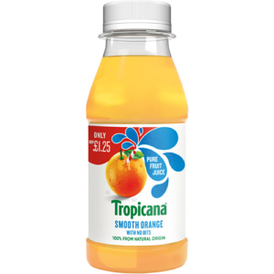 Tropicana Orange Juice Smooth  250ml  12 pack  × 1