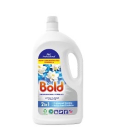 Bold Professional Washing Liquid Laundry Detergent Lotus & Lily, 90 washes, 4.05L X 1