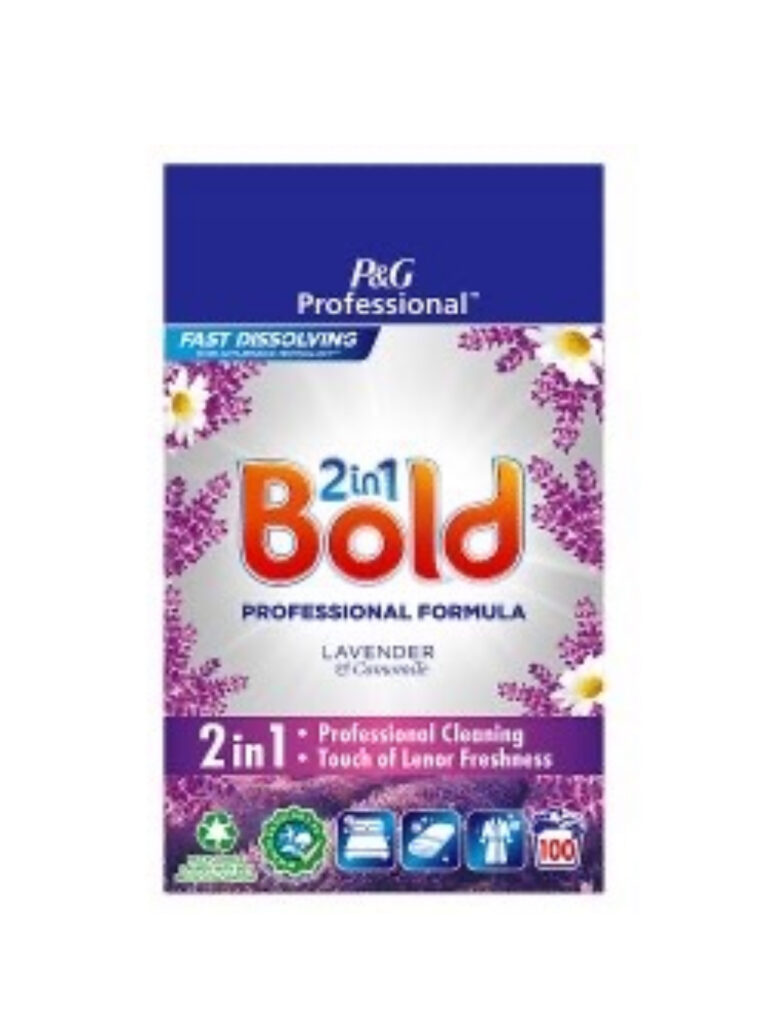 Bold Professional Powder Detergent Lavender & Camomile 100 Washes X 1