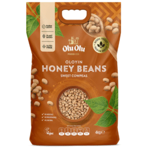 Olu Olu Oloyin Honey Beans (Sweet Cowpeas) 4kg X 1