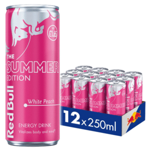 Red Bull Energy Drink Summer Edition White Peach 250ml × 12 × 1