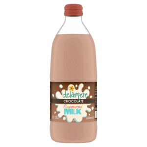 Delamere Chocolate Flavoured Milk 500ml × 12