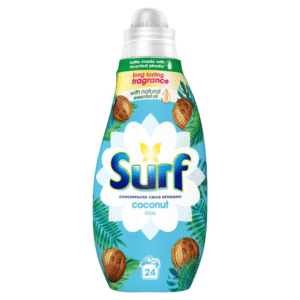 Surf Concentrated Liquid Laundry Detergent Coconut Bliss  24Wash × 8