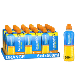 Lucozade Sport Drink Orange 4x500ml  × 1