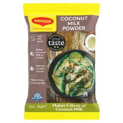 Maggi Coconut Milk Powder Bag 1Kg × 6 x 1