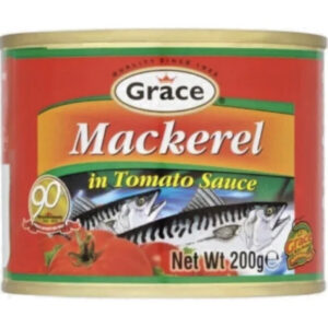 Grace  Jamaican Mackerel in Tomato Sauce 200G X 1