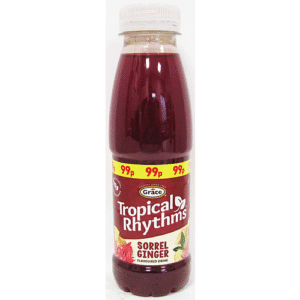 Tropical Rhythms Sorrel Ginger 330ml × 12