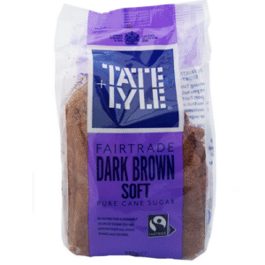 Tate Lyle Fairtrade Dark Brown Soft Pure Cane Sugar 500g X 1