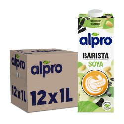 Alpro Barista Soya 1L × 12