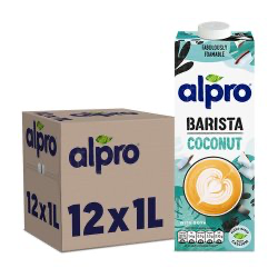 Alpro Barista Coconut with Soya 1L × 12