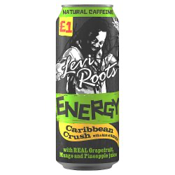 Levi Roots Energy Caribbean Crush with Hint of Ginger 500ml × 12