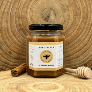 Cinnamon Honey - Pure Raw English Honey 227g
