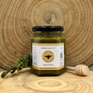 Matcha Honey -  Pure, Raw English Honey 227g