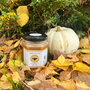 Pumpkin Spice Honey - Seasonal Special Naturally Flavoured Pure, Raw English Honey 227g