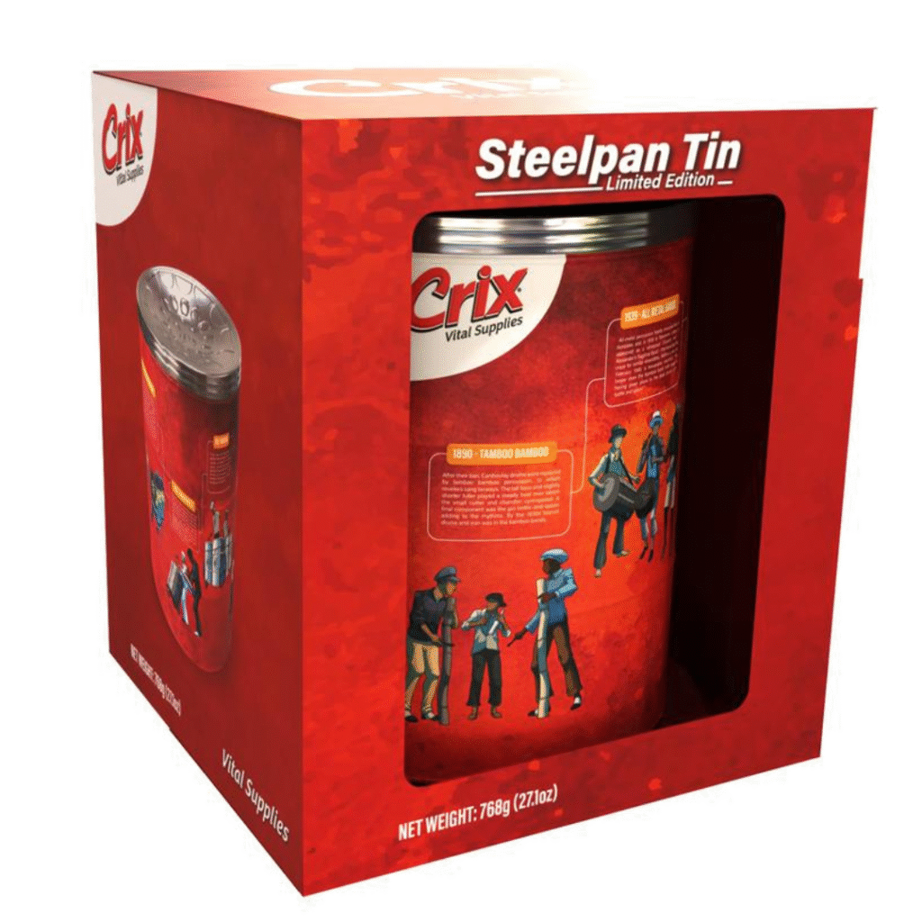 Limited Edition Crix Steelpan Tin – 768g (8 x 96g)