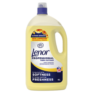 Lenor Professional Fabric Softener, Summer Breeze 4L X 1