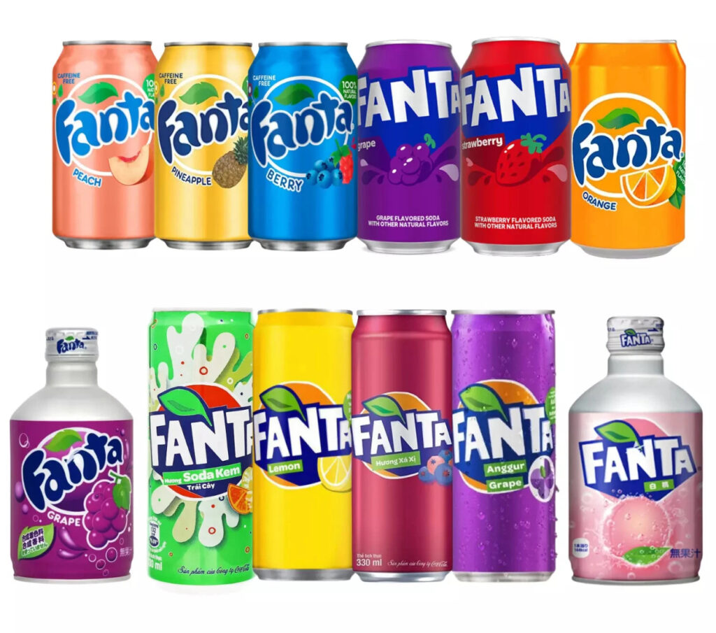 FANTA Soft  Drinks 330ML 24 Cans  X 1 – choose your flavour