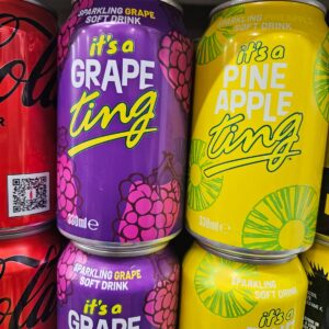 Ting Assorted  Sparkling Grapefruit Can Drink 330ml 3 cans  X 1 - see gallery