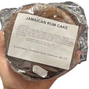 Caribbean Sunrise Jamaican Rum Cake (Approx. 270g) X 1