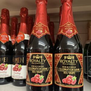 Royalty Non alcoholic  Red Grape wine 750ml x 1