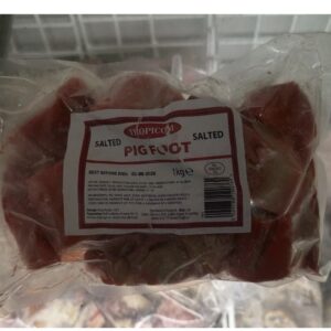 Fresh pig foot / Trotters heavy salted 1kg x 1