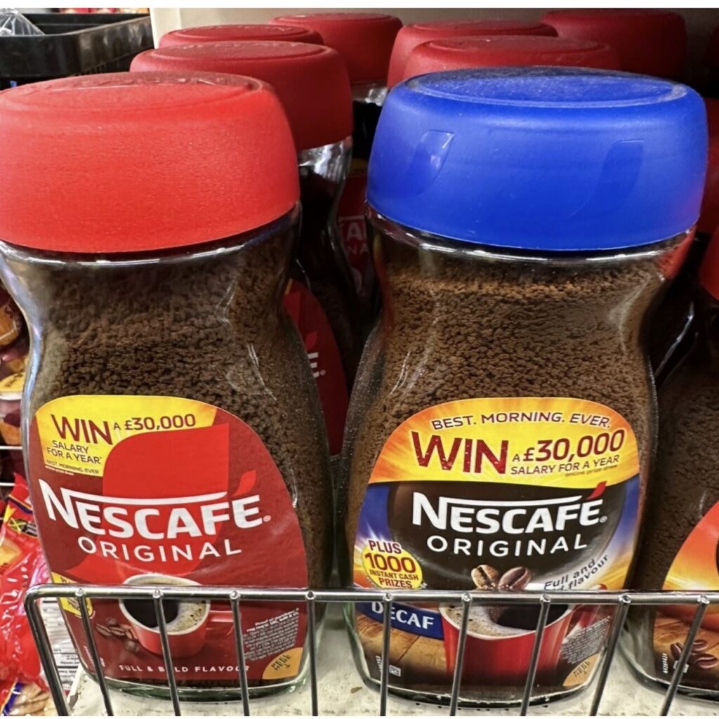 Nescafe Original  Decaf Coffee 300G x 1