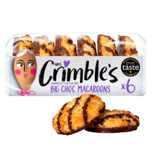 Mrs Crimbles Big Choc Macaroons (6 pcs) - 195g X 1