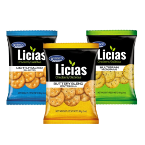 Wibisco Licias  Assorted Crackers 85g x 3 packs