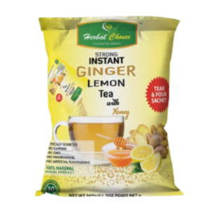 Herbal Choice Strong Instant Ginger Lemon Tea With Honey 360g - 30 Sachets (Granules)